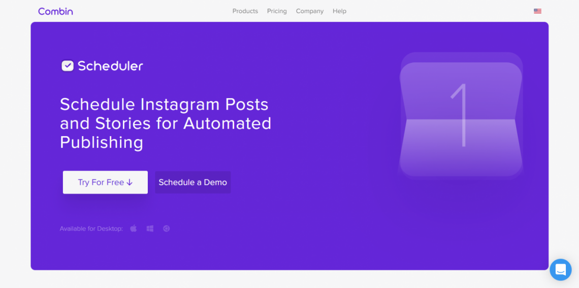 Combin - Schedule Instagram Posts and Stories