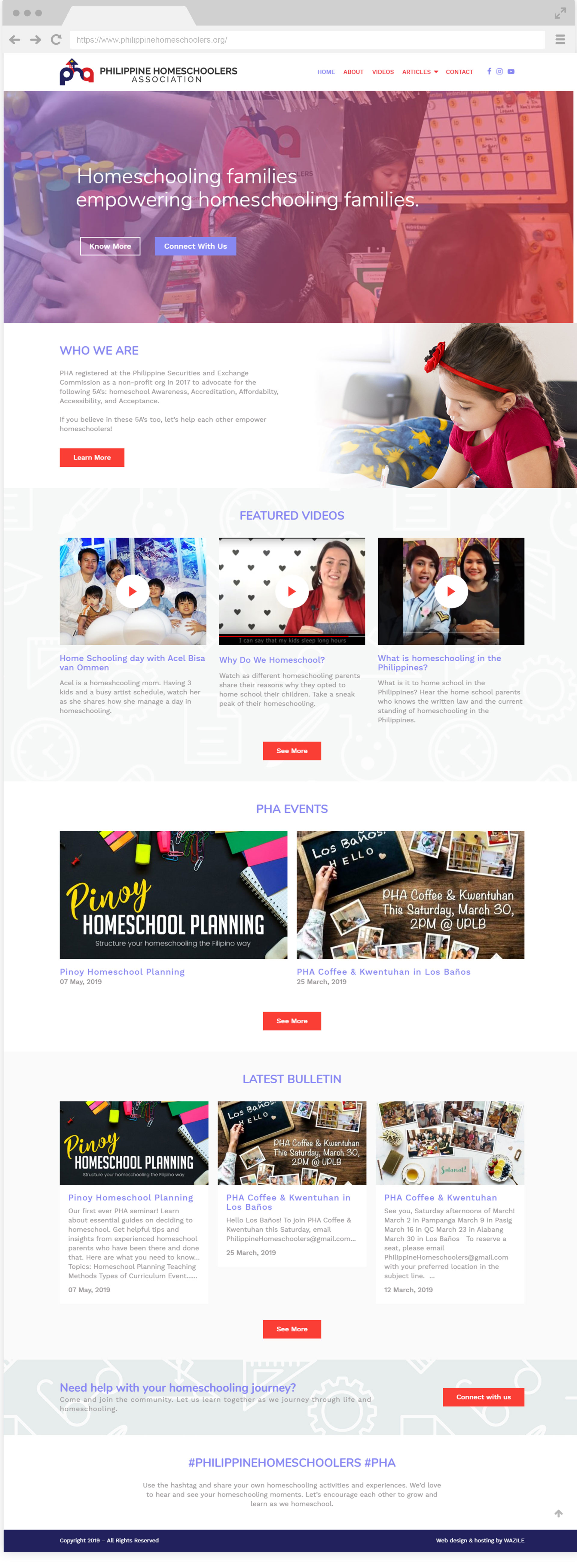 PHA Homepage