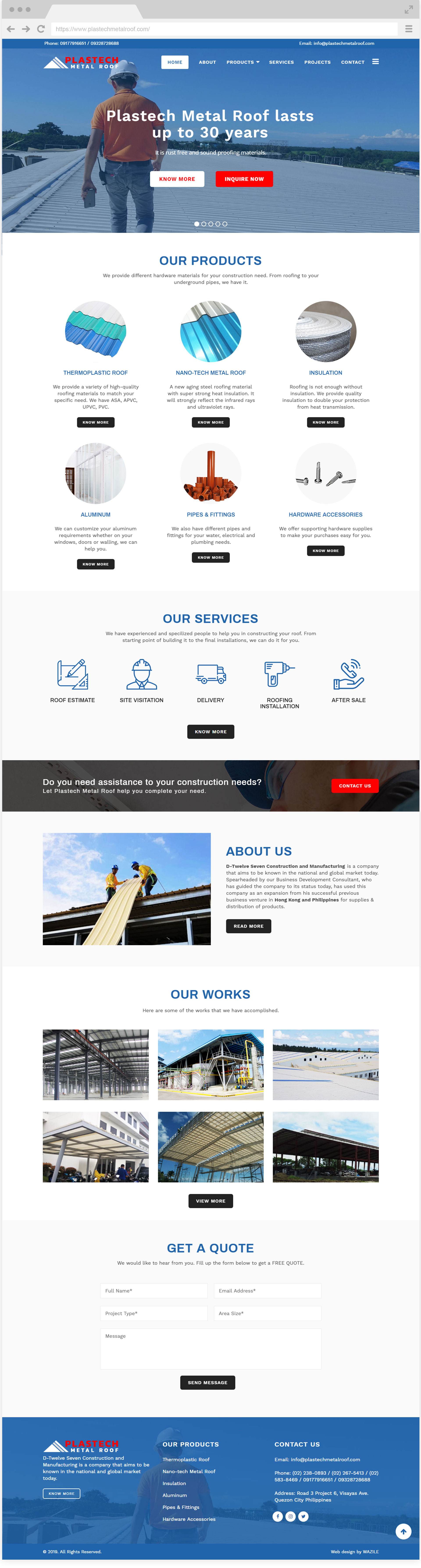 Plastech Metal Roof Home