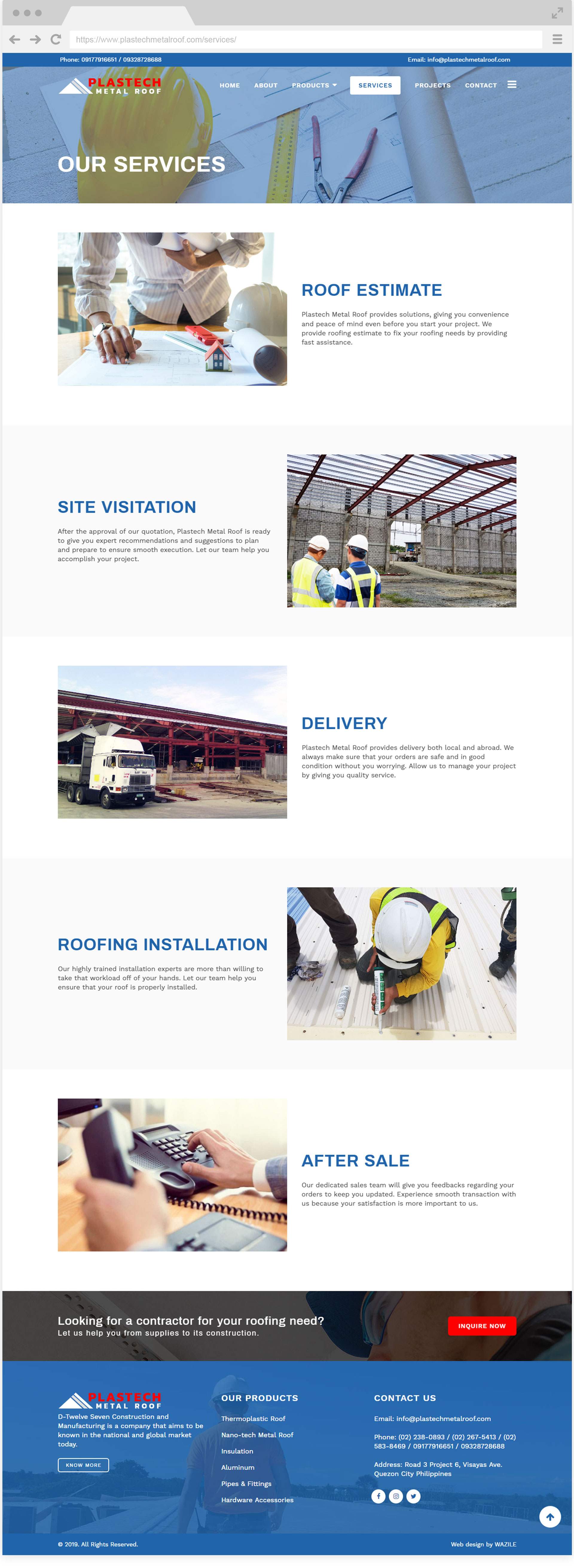 Plastech Metal Roof Services