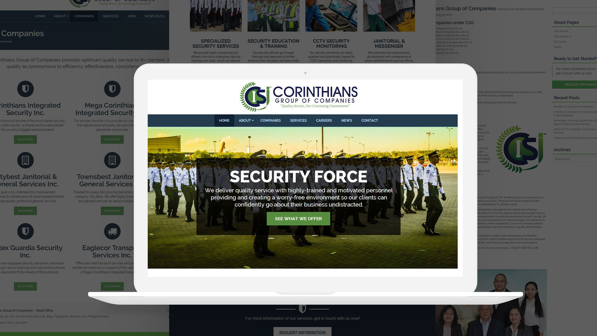 Corinthians Group Website