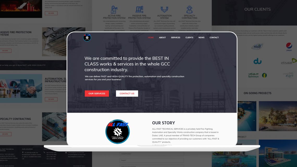 DXB All Fast Website