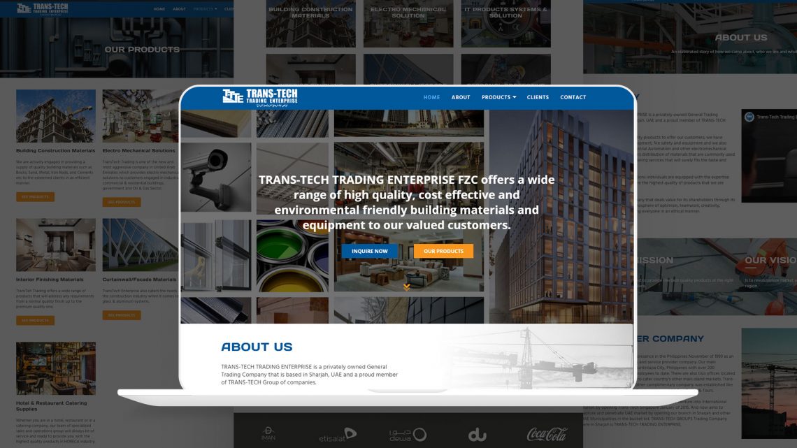 DXB Transtech Website