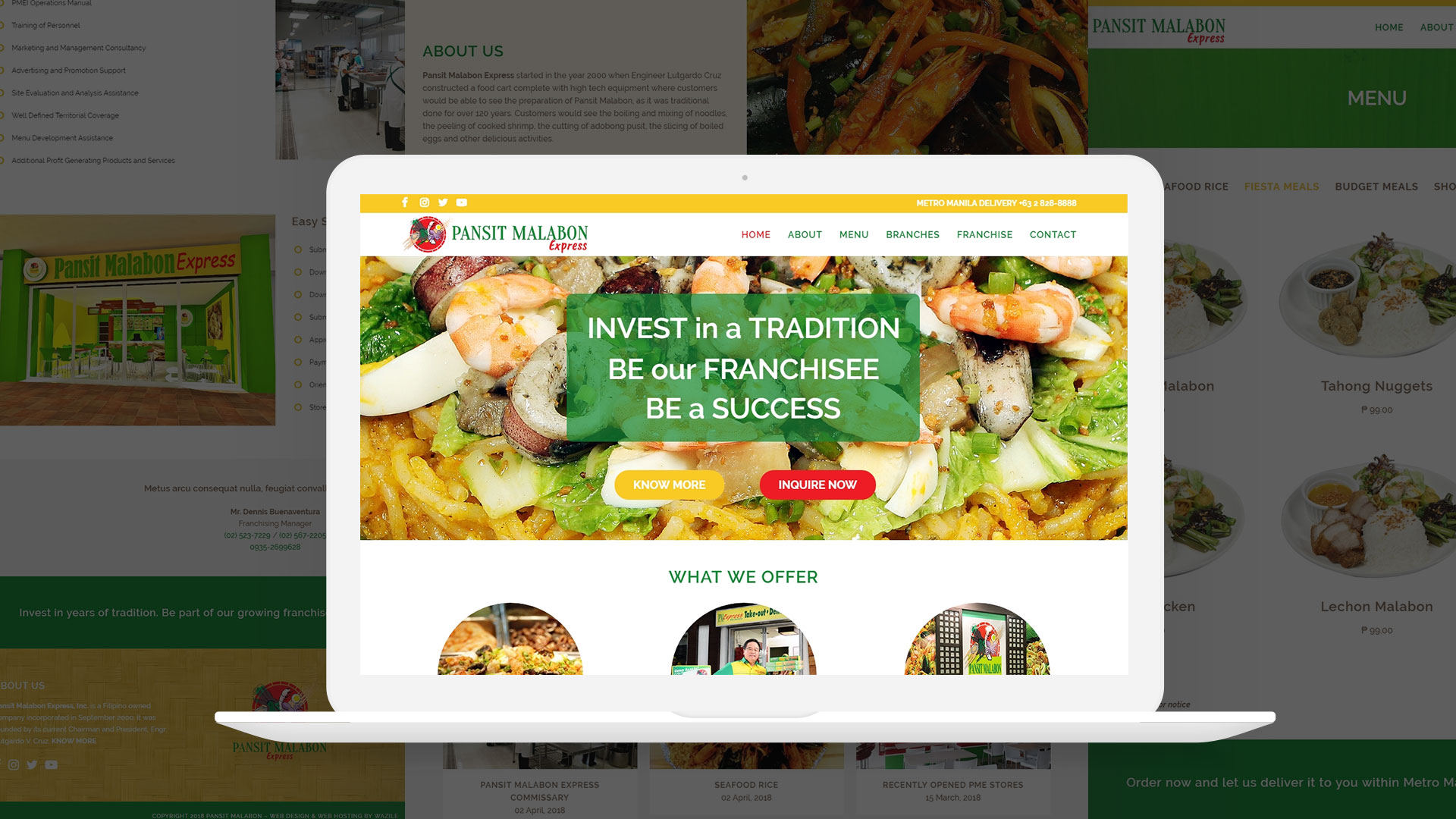 Pansit Malabon Website