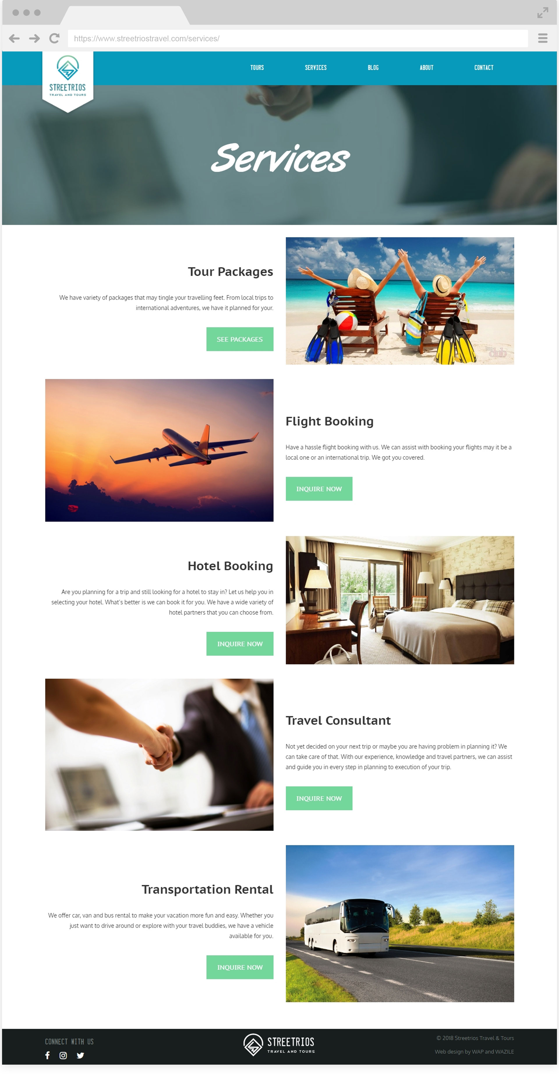 Streetrios Travel Services