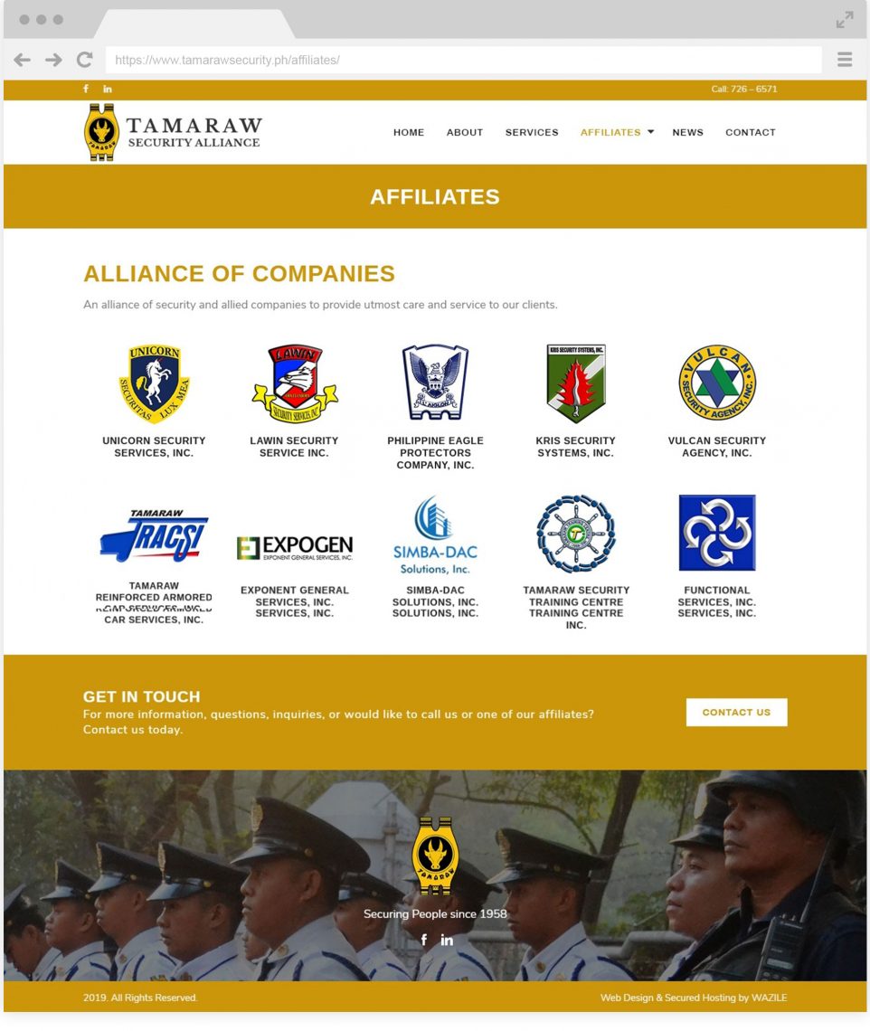 Tamaraw affiliates