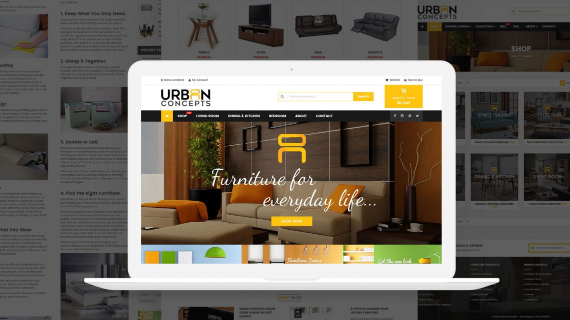 Urban Concepts Website