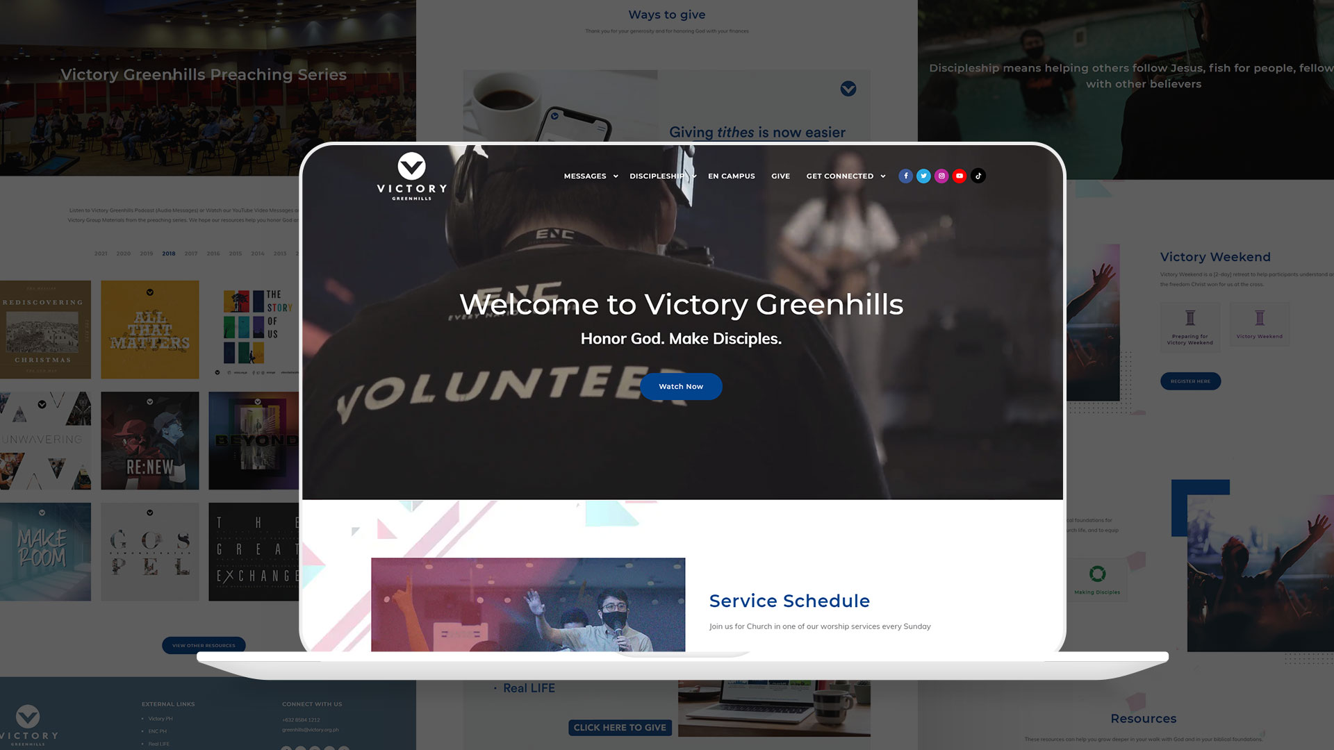 Victory Greenhills Website