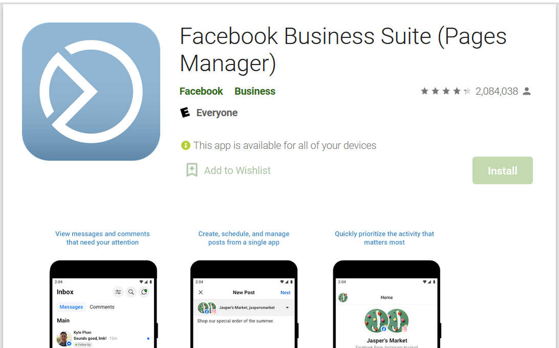 facebook business suites