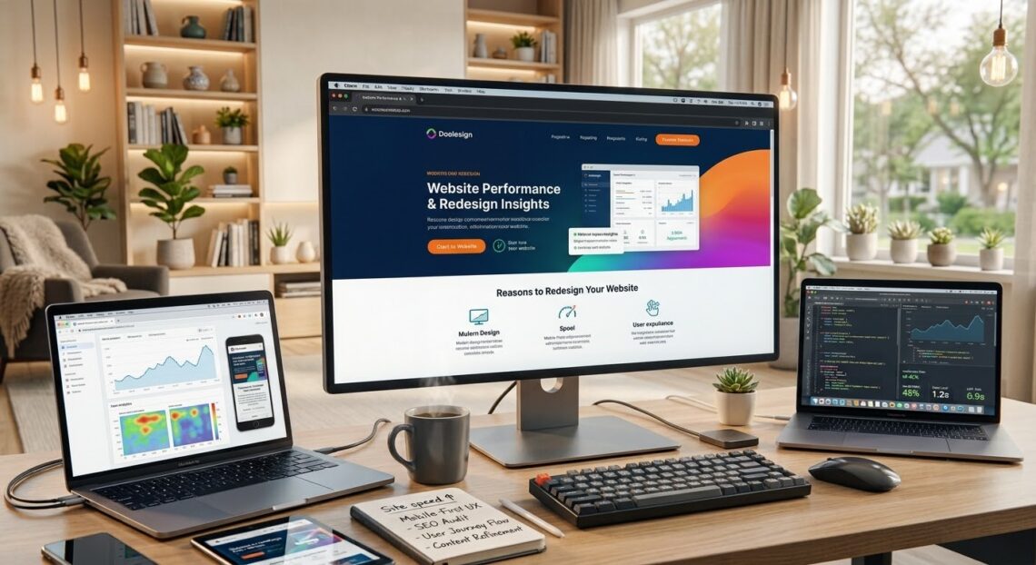 Reasons to Redesign Your Website