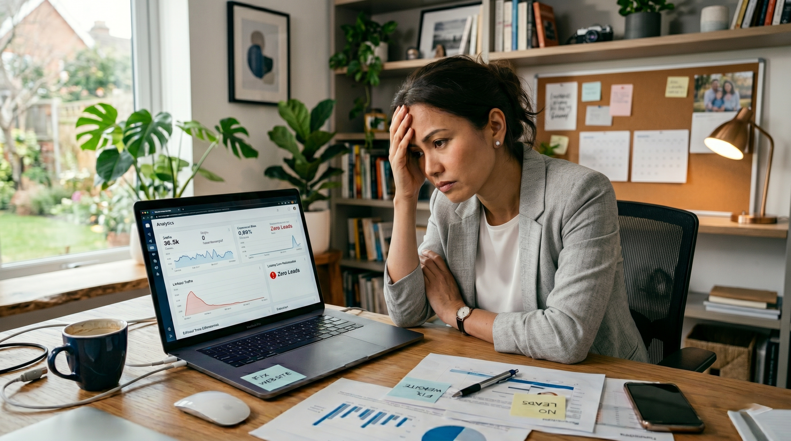 Why Your Website Is Not Generating Leads